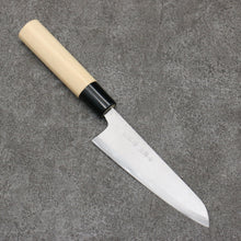  Nakaniida White Steel No.2 Migaki Polish Finish Petty-Utility  120mm Magnolia Handle - Seisuke Knife