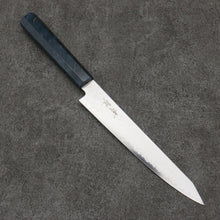  Seisuke VG10 Damascus Petty-Utility  180mm Stabilized wood Handle - Seisuke Knife