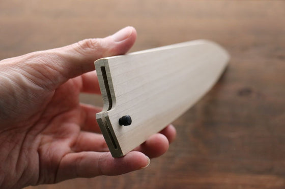 Magnolia Saya Sheath for Gyuto Knife with Plywood Pin 210mm - Seisuke Knife