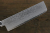 Kunihira Sairyu VG10 Damascus Usuba 165mm with Black Pakkawood Handle - Seisuke Knife