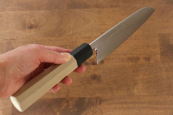 Jikko SG2 Santoku 165mm with Magnolia Handle - Seisuke Knife