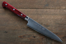  Takamura Knives SG2 Petty-Utility 130mm with Red Pakkawood Handle - Seisuke Knife