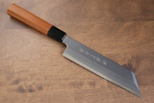  Sakai Takayuki Hakugin INOX Mirrored Finish Mukimono 180mm Yew Handle - Seisuke Knife