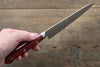 Takamura Knives SG2 Petty-Utility 150mm with Red Pakka wood Handle - Seisuke Knife