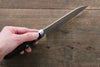 Kunihira Sairyu VG10 Damascus Small Santoku 135mm Black Pakka wood Handle - Seisuke Knife