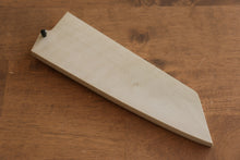  Magnolia Saya Sheath for Bunka Knife with Plywood Pin 180mm - Seisuke Knife
