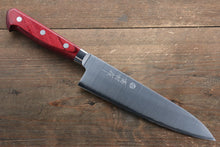  Takamura Knives SG2 Gyuto 180mm with Red Pakkawood Handle - Seisuke Knife