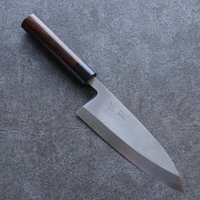  Seisuke White Steel Kasumitogi Deba 165mm Rosewood Handle - Seisuke Knife