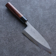  Seisuke White Steel Kasumitogi Deba 150mm Rosewood Handle - Seisuke Knife