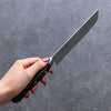 Seisuke AUS10 45 Layer Damascus Usuba 165mm Black Pakka wood Handle - Seisuke Knife