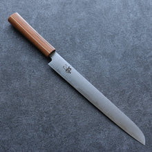  Shigeki Tanaka Majiro Silver Steel No.3 Bread Slicer 270mm Maple, Cherry, Walnut Handle - Seisuke Knife
