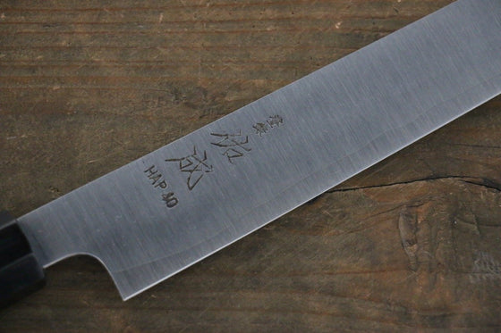 Sukenari HAP40 3 Layer Sujihiki 240mm Shitan Handle - Seisuke Knife