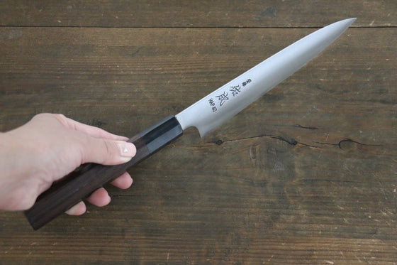 Sukenari HAP40 3 Layer Petty-Utility 165mm Shitan Handle - Seisuke Knife