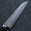 Kunihira Sairyu VG10 Damascus Gyuto 170mm Navy blue Pakka wood Handle - Seisuke Knife