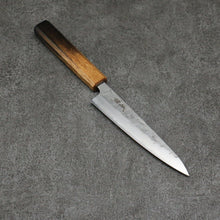  Seisuke SLD Washiji Petty-Utility 135mm Burnt Oak Handle - Seisuke Knife