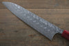 Yoshimi Kato SG2 Damascus Gyuto Japanese Chef Knife 210mm with Honduras Handle - Seisuke Knife