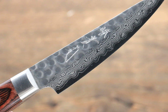 Jikko VG10 17 Layer Paring 80mm Mahogany Handle - Seisuke Knife