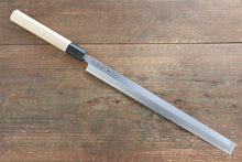  Masamoto Hongasumi White Steel No.2 Takohiki Magnolia Handle - Seisuke Knife