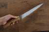Yu Kurosaki Senko SG2 Hammered Sujihiki 240mm Live oak Lacquered Handle - Seisuke Knife