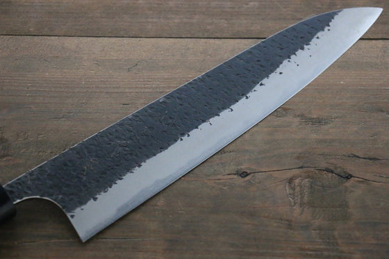 Yu Kurosaki Blue Super Clad Hammered Kurouchi Gyuto Japanese Chef Knife 240mm - Seisuke Knife