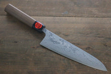  Shigeki Tanaka Blue Steel No.2 Damascus Gyuto 180mm with Walnut Handle - Seisuke Knife