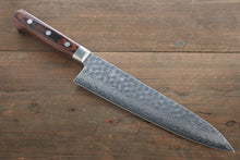  Seisuke VG10 17 Layer Damascus Gyuto 210mm with Mahogany Handle - Seisuke Knife