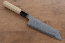  Kikuzuki Blue Steel No.1 Damascus Kiritsuke Santoku 180mm Magnolia Handle - Seisuke Knife