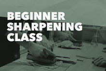  Beginner Knife Sharpening Class