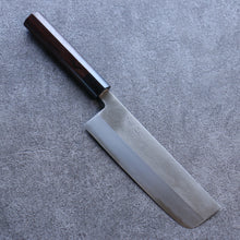  Seisuke White Steel Kasumitogi Nakiri  180mm Rosewood Handle - Seisuke Knife