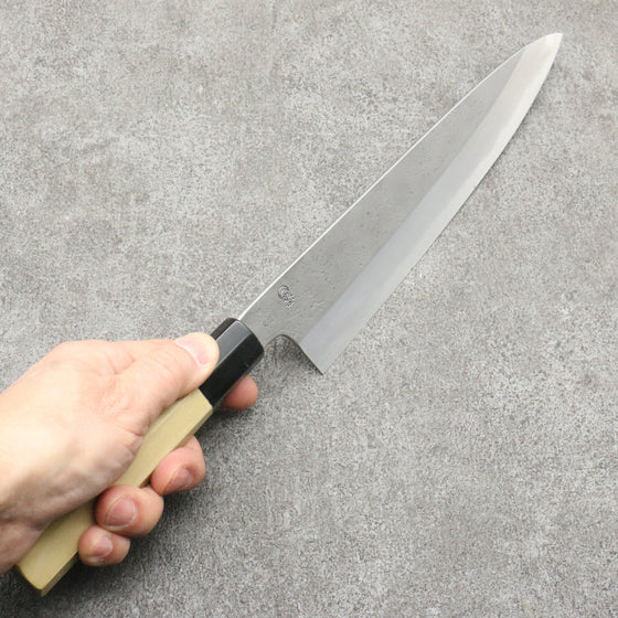 Kikuzuki White Steel No.2 Nashiji Gyuto240mm Magnolia Handle - Seisuke Knife
