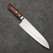  Kunihira Sairyu VG10 Damascus Gyuto Japanese Knife 180mm Mahogany Handle - Seisuke Knife