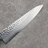 Sakai Takayuki Rinnou VG10 33 Layer Damascus Gyuto210mm Blue Lacquered Handle - Seisuke Knife