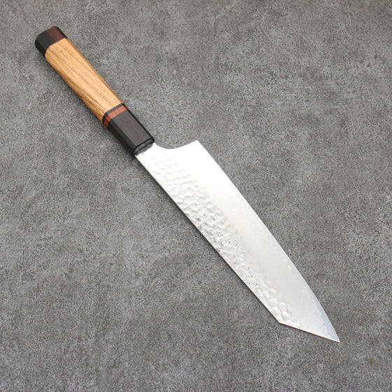 Sakai Takayuki VG10 33 Layer Damascus Kengata Gyuto190mm Mountain cherry (12 sided) Handle - Seisuke Knife