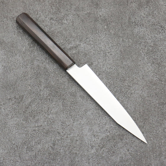 Seisuke Silver Steel No.3 Kiritsuke Petty-Utility150mm Ebony Wood Handle - Seisuke Knife
