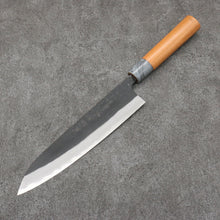  Nao Yamamoto White Steel No.2 Kurouchi Gyuto Japanese Knife 210mm Cherry Blossoms Handle - Seisuke Knife