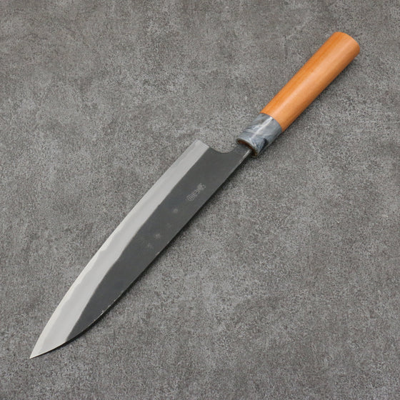 Nao Yamamoto White Steel No.2 Kurouchi Gyuto210mm Cherry Blossoms Handle - Seisuke Knife