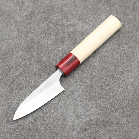 Masakage Yuki White Steel No.2 Nashiji Paring75mm Magnolia Handle - Seisuke Knife