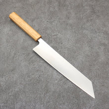  Seisuke Silver Steel No.3 Migaki Polish Finish Kiritsuke Gyuto Japanese Knife 240mm White Oak Handle - Seisuke Knife