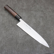  Hideo Kitaoka White Steel No.2 Damascus Mioroshi Deba Japanese Knife 240mm Shitan Handle - Seisuke Knife