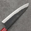 Nao Yamamoto Blue Steel Kurouchi Gyuto180mm Shitan (ferrule: Red Pakka wood) Handle - Seisuke Knife