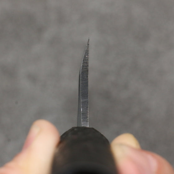 Hideo Kitaoka White Steel No.2 Damascus Mioroshi Deba240mm Black Washi Wrapped Handle - Seisuke Knife