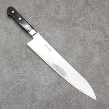  Seisuke Nami AUS10 Mirrored Finish Damascus Gyuto  240mm Black Pakka wood Handle - Seisuke Knife