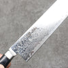 Seisuke Kagami2 AUS10 Mirrored Finish Damascus Sujihiki  240mm Black Pakka wood Handle - Seisuke Knife