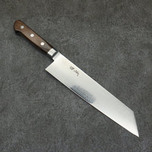  Seisuke VG10 33 Layer Mirrored Finish Damascus Kiritsuke Gyuto  210mm Brown Pakka wood Handle - Seisuke Knife