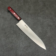  Seisuke SLD Migaki Polish Finish Gyuto  210mm Red Pakka wood Handle - Seisuke Knife