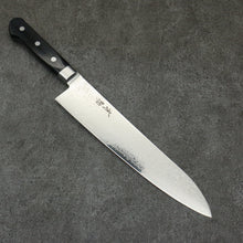  Seisuke VG10 33 Layer Mirrored Finish Damascus Gyuto  240mm Black Pakka wood Handle - Seisuke Knife