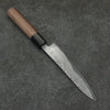 Shigeki Tanaka Harukaze SG2 Damascus Petty-Utility  150mm Walnut Handle - Seisuke Knife
