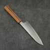 Shigeki Tanaka Majiro Silver Steel No.3 Santoku  165mm Maple, Cherry, Walnut Handle - Seisuke Knife
