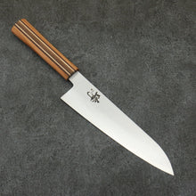  Shigeki Tanaka Majiro Silver Steel No.3 Gyuto  190mm Maple, Cherry, Walnut Handle - Seisuke Knife