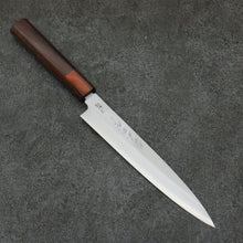  Hideo Kitaoka Muso Stainless Steel Mioroshi Deba  180mm Shitan (ferrule: Rainbow Pakka) Handle - Seisuke Knife